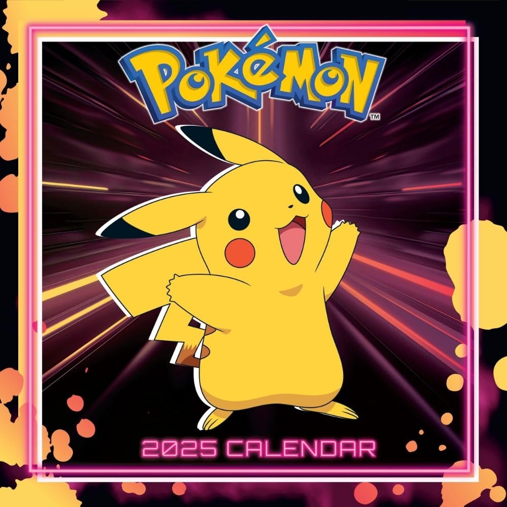Pokemon календар 2025
